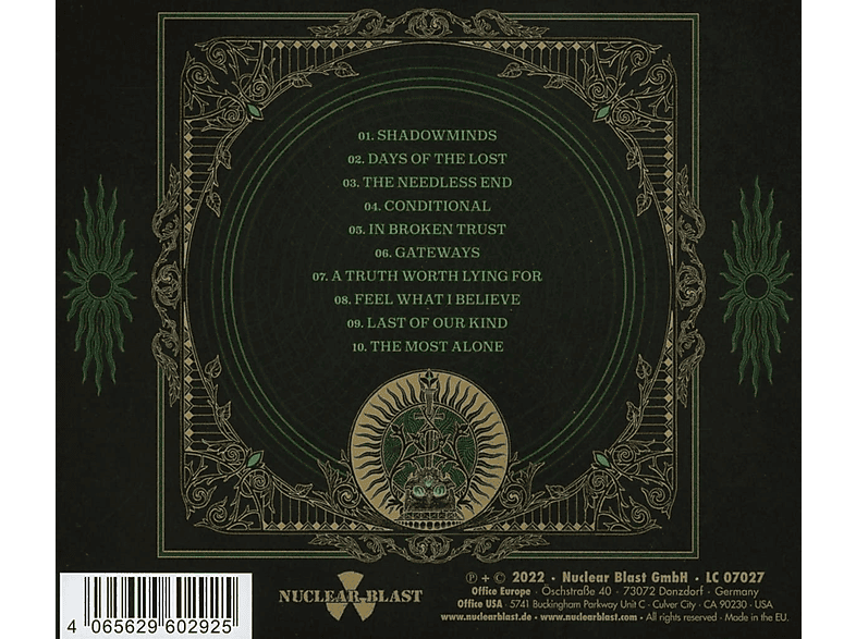 Thumbnail - The Halo Effect - Days Of Lost (CD)