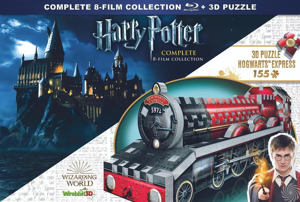 WARNER BROS ENTERTAINMENT NEDE Harry Potter 8 Films + Hogwarts Express 3D Puzzel