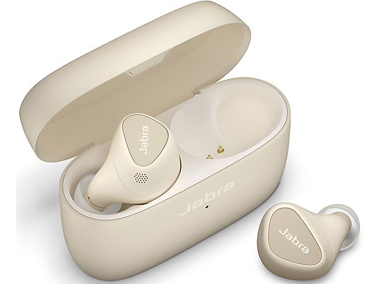 JABRA Elite 5 Titanium Gold Beige - Écouteurs sans fil (100-99181001-60)