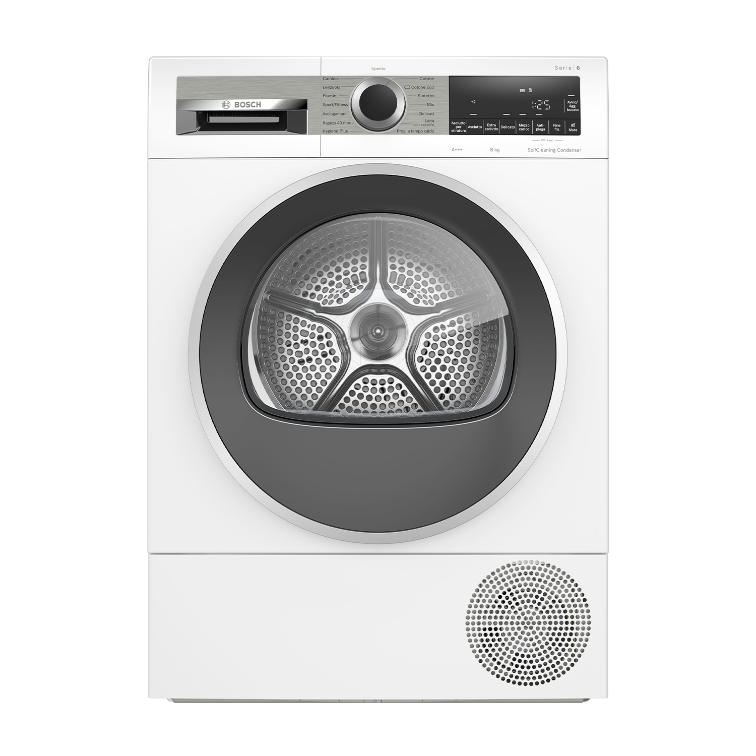 Bosch Wqg235D0It asciugatrice, 8 kg, 61,3 cm, Classe A+++
