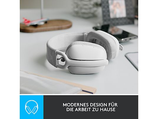 LOGITECH Headset Zone Vibe 100, kabellos, Off White