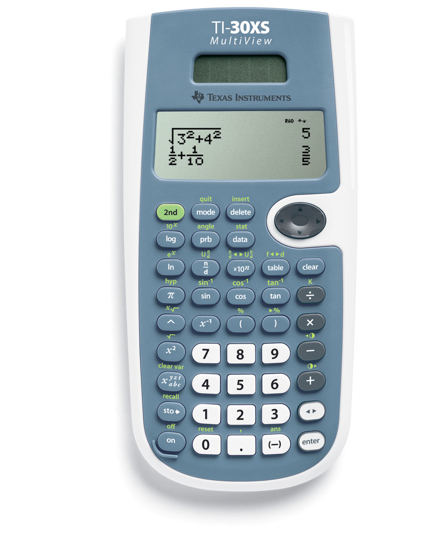 Texas Instruments Ti-30xs Multiview Rekenmachine (solar)
