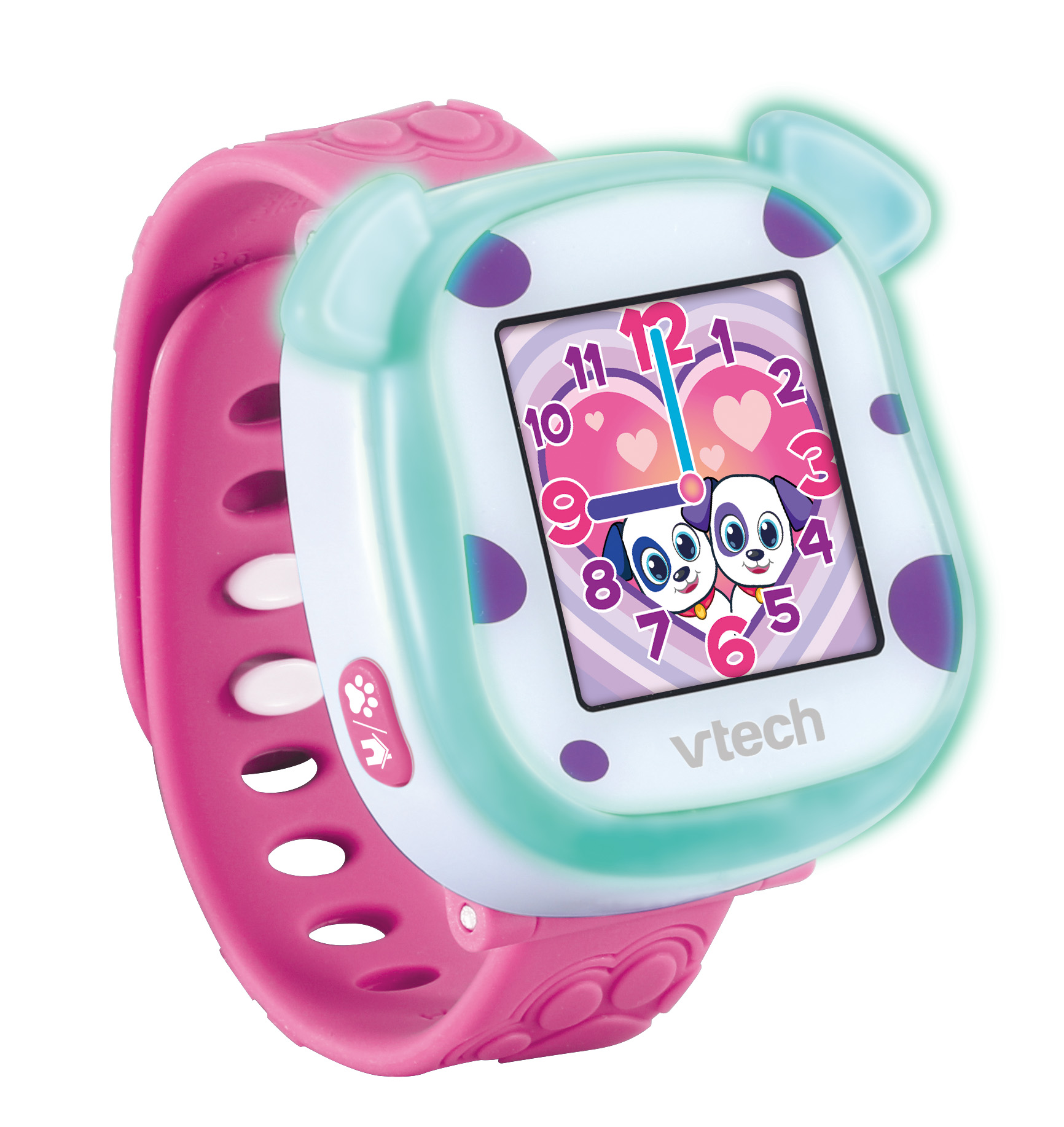 VTECH My First KidiWatch pink Elektronische Uhr, Pink/Mehrfarbig