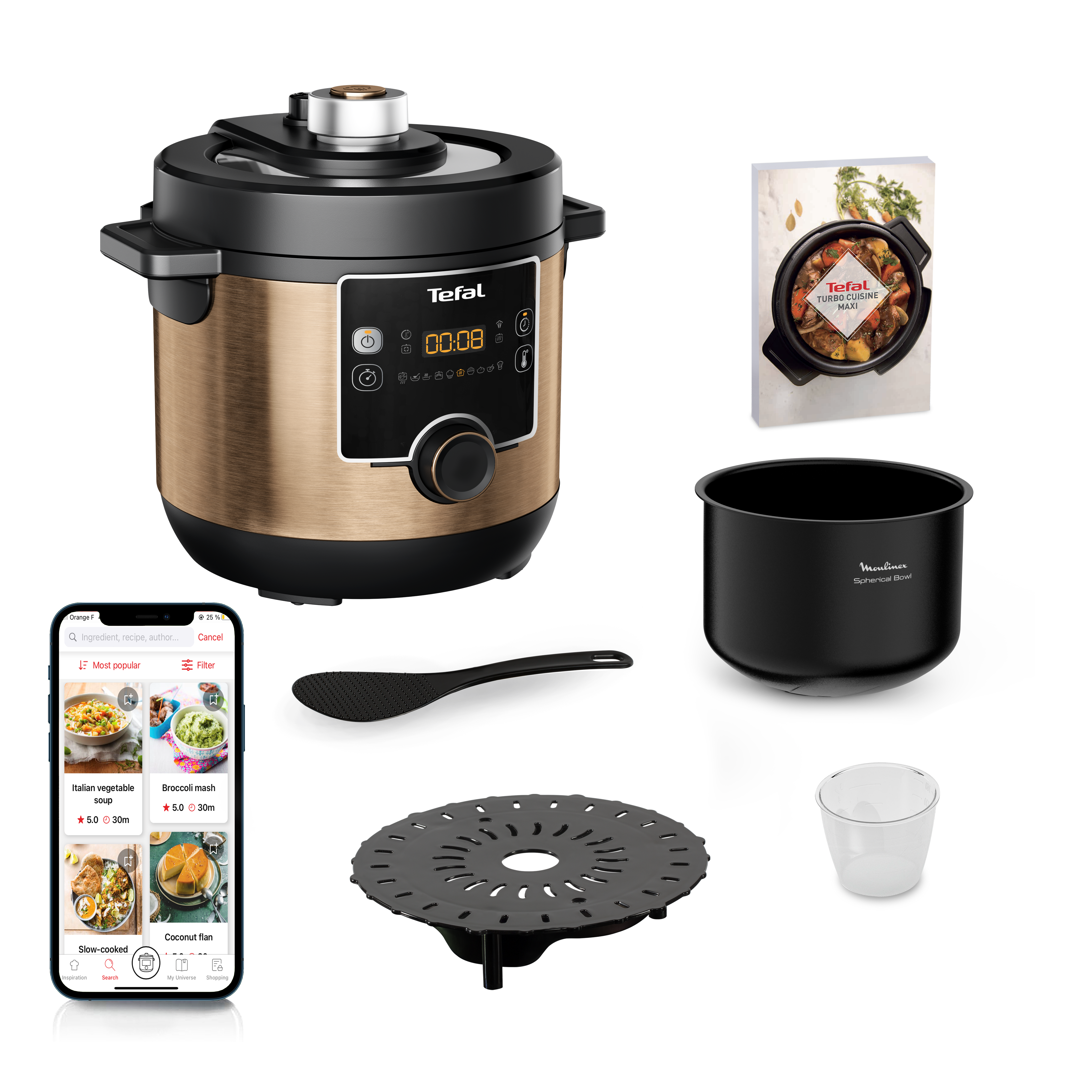 TEFAL CY777G10 Turbo Cuisine Maxi főzőedény 7,6 l