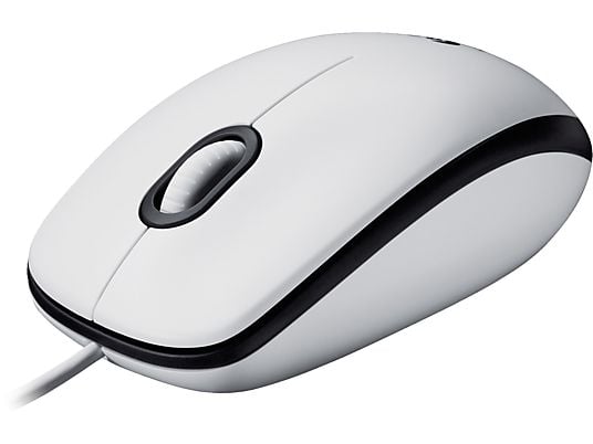 LOGITECH M100 - Mouse (Bianco)