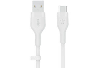 BELKIN Câble USB-A vers USB-C Boost Charge Flex Blanc 3 m (CAB008BT3MWH)