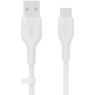 BELKIN USB-A vers USB-C-kabel Boost Charge Flex Wit 3 m (CAB008BT3MWH)