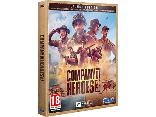 Company of Heroes 3 : Launch Edition (Metal Case) - PC - Französisch
