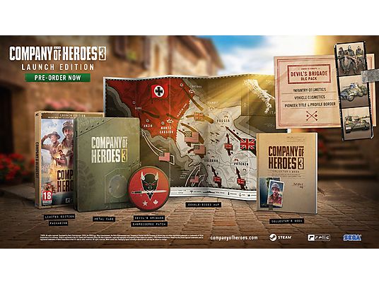Company of Heroes 3 : Launch Edition (Metal Case) - PC - Französisch