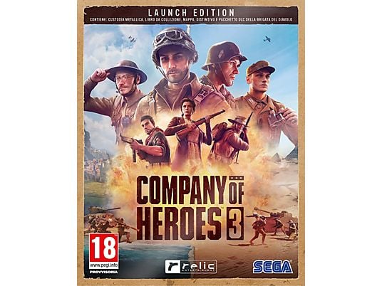 Company of Heroes 3: Launch Edition (Metal Case) - PC - Italiano