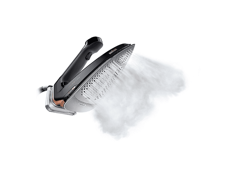 Braun IS 7286BK Care Style 7 Pro Dampfbügelstation (8 bar, 2700 Watt, 2 l Wassertank, Schwarz/Kupfer) — Foto 2 von 5