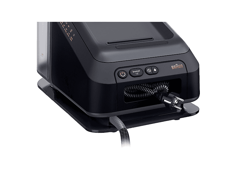 Braun IS 7286BK Care Style 7 Pro Dampfbügelstation (8 bar, 2700 Watt, 2 l Wassertank, Schwarz/Kupfer) — Foto 3 von 5