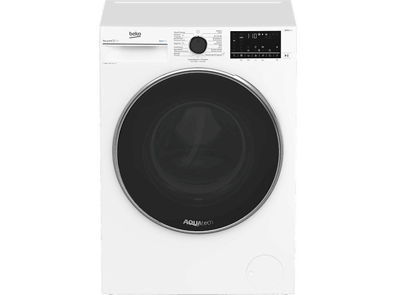 Beko Wasmachine Voorlader A-10% (b5wt5941082w) (9 Kg 1400 Rpm A)