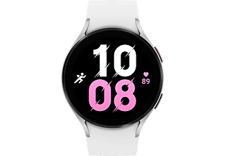 SAMSUNG Galaxy Watch5 (44 mm, LTE version ) - Smartwatch (Larghezza: 20 mm, -, Argento)