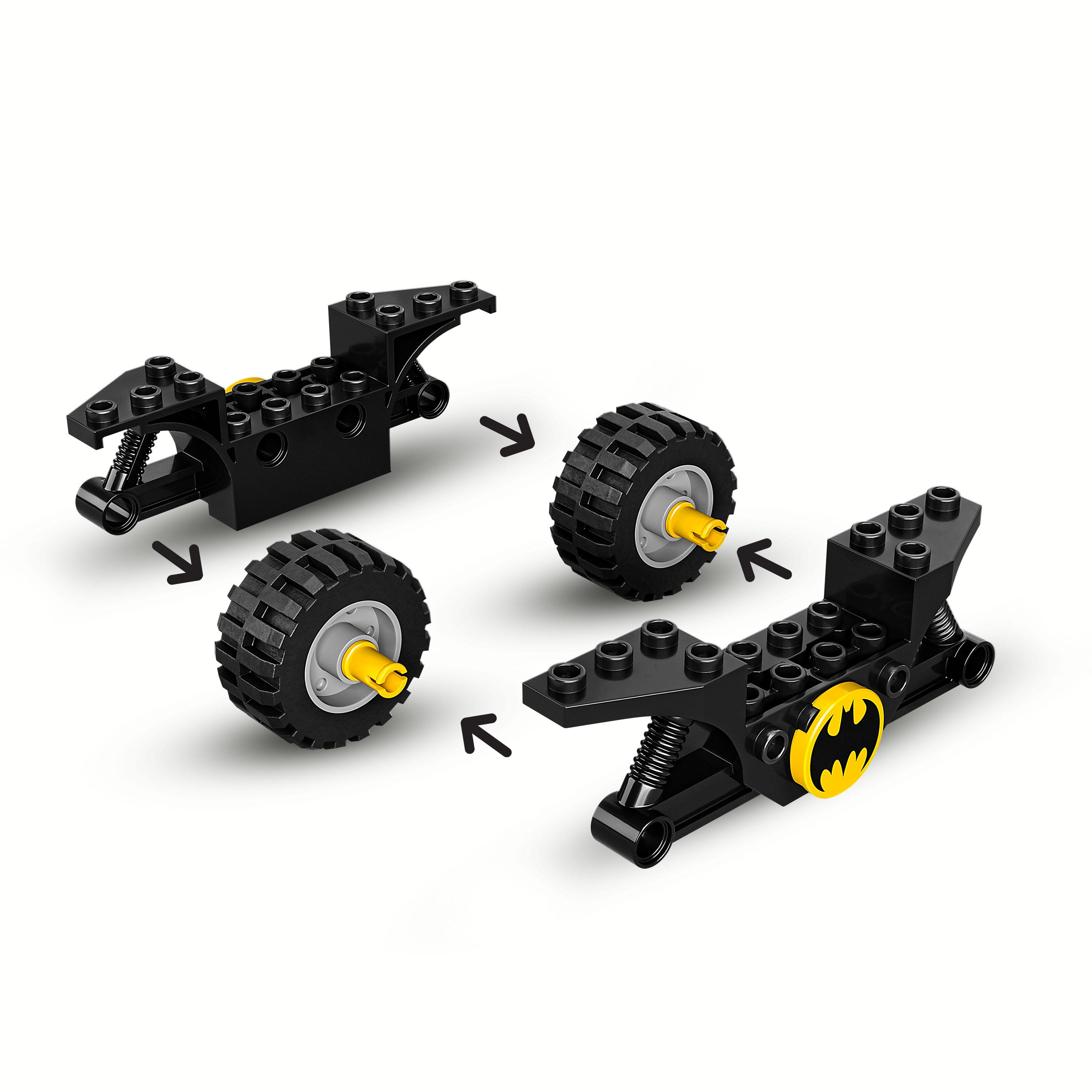 Batman 76220 Harley Bausatz, DC Batman Mehrfarbig vs. LEGO Quinn