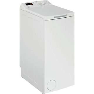 Lavadora carga superior - Indesit BTW S60400 SP N, 6 kg, 1000 rpm, Extra Wash, Blanco