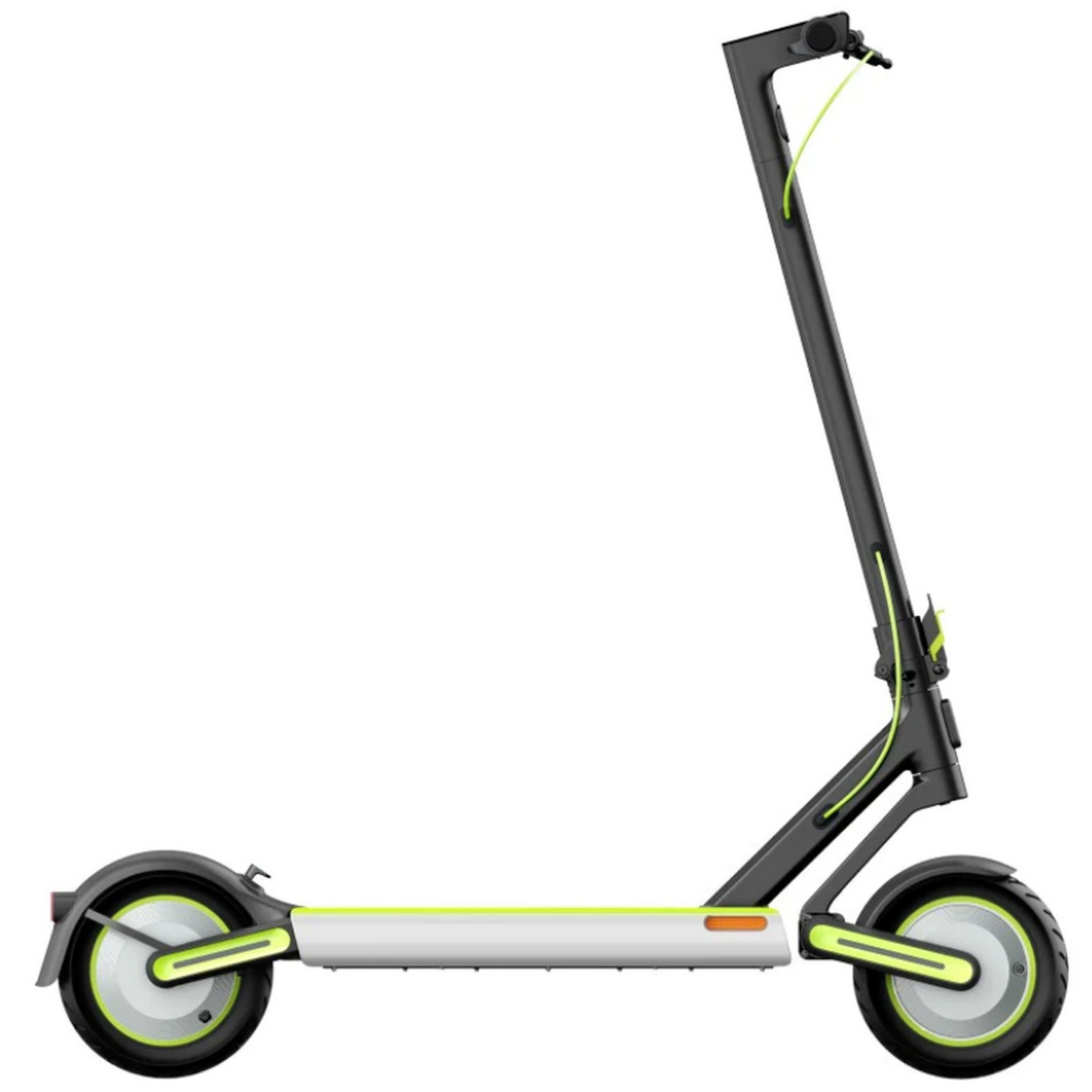 Patinete eléctrico - Navee S65, Modo crucero, 500W, IPX5, Doble suspensión, Velocidad Máx. 25km/h, Negro/Verde