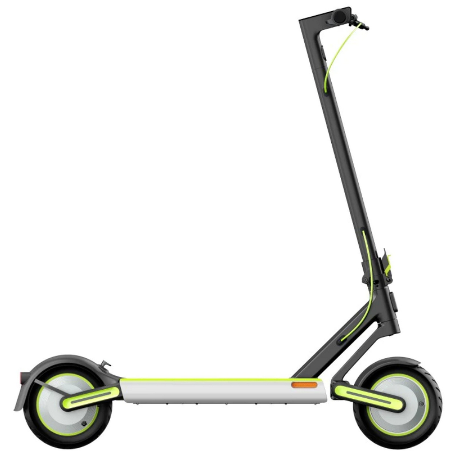 Patinete eléctrico - Navee S65, Modo crucero, 500W, IPX5, Doble suspensión, Velocidad Máx. 25km/h, Negro/Verde