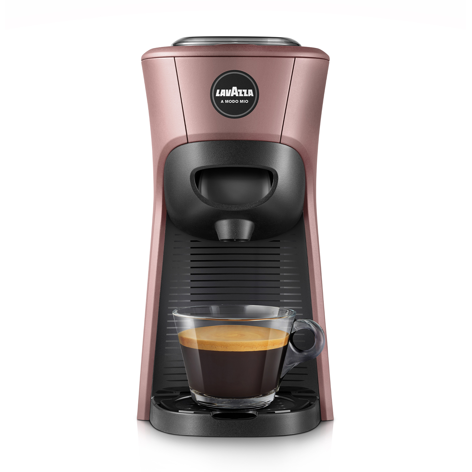 Lavazza Tiny ECO Macchina Caffè Capsule, Rosa/Nero