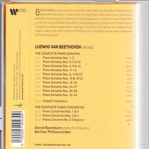 Daniel Barenboim - Sämtl.Klaviersonaten And -Konzerte/Diabelli Variati.  - (CD)