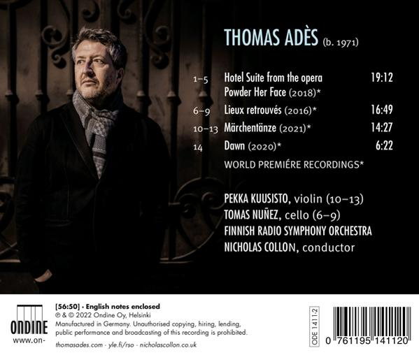 Kuusisto,Pekka/Nunez,Tomas/Collon,Nicholas/+ - THOMAS ADES - MÄRCHENTÄNZE  - (CD)
