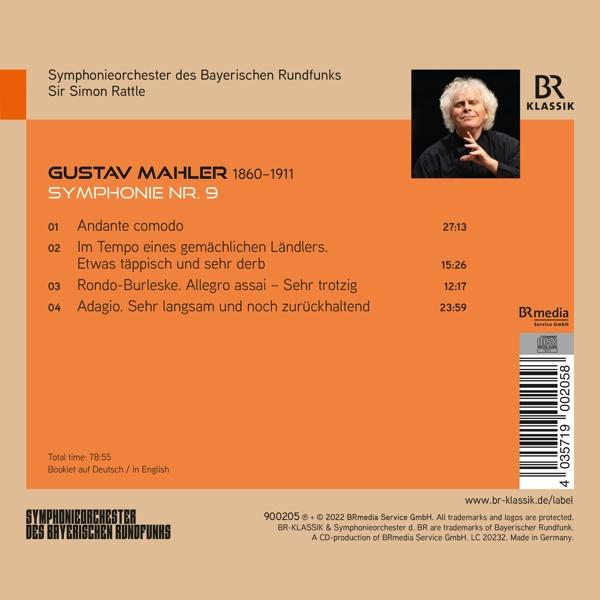 Simon/brso Rattle - Sinfonie 9  - (CD)