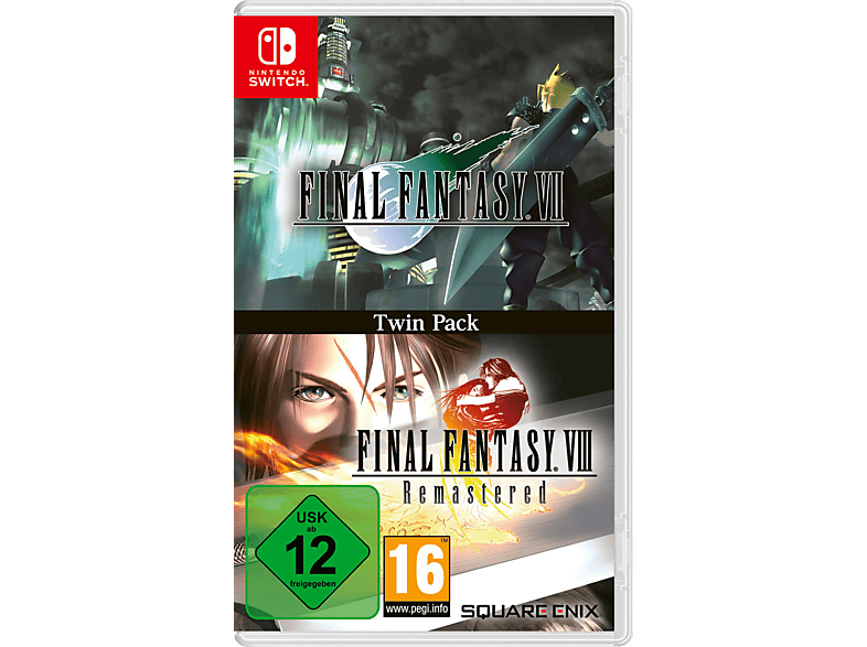 Final Fantasy VII & Final Fantasy VIII Remastered Twin Pack - [Nintendo Switch]
