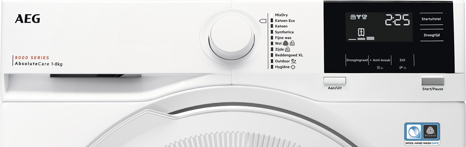 AEG TR838A2B 8000 serie AbsoluteCare​ Warmtepompdroger C
