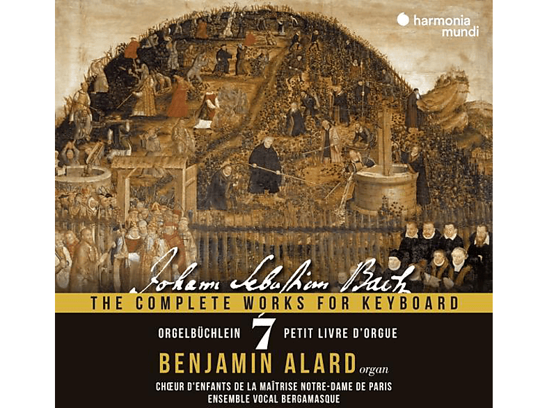 Benjamin Alard – Johann Sebastian Bach: The Complete Works For Keyboard Vol.7 – (CD)