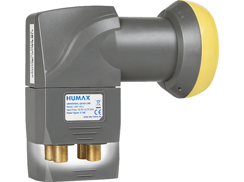 HUMAX LNB 143s Gold Quad | MediaMarkt SAT Universal LNB LNB