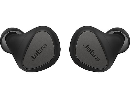 JABRA Elite 5, mit hybrider aktiver Geräuschunterdrückung (ANC), In-ear Kopfhörer Bluetooth, schwarz