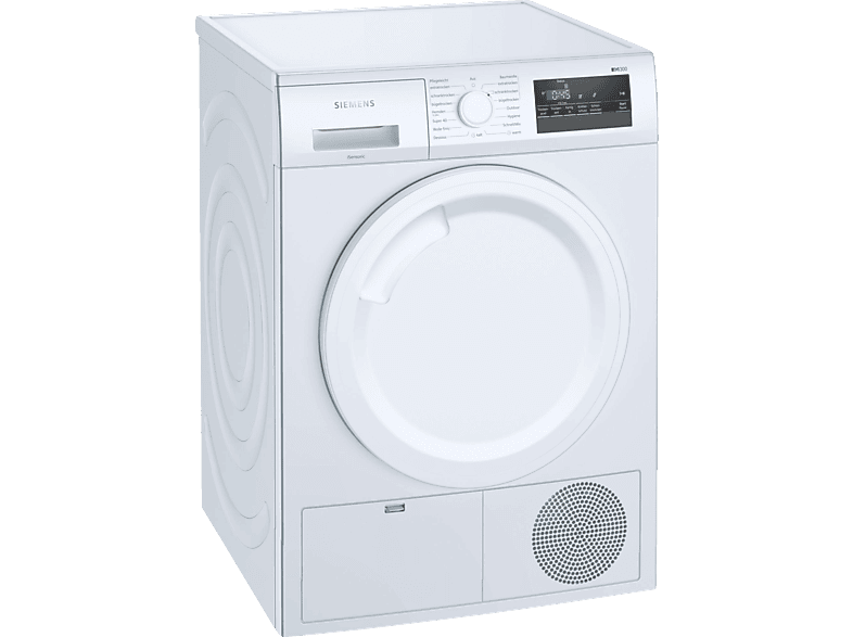 Trockner SIEMENS WT43N202 Trockner iQ300 (8 kg, B, Weiß) Trockner B MediaMarkt