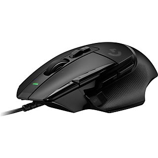 Ratón gaming - Logitech G G502 X, Con cable, 25.600 ppp, 13 botones programables, Interruptores Lightforce, DPI ajustable, Negro