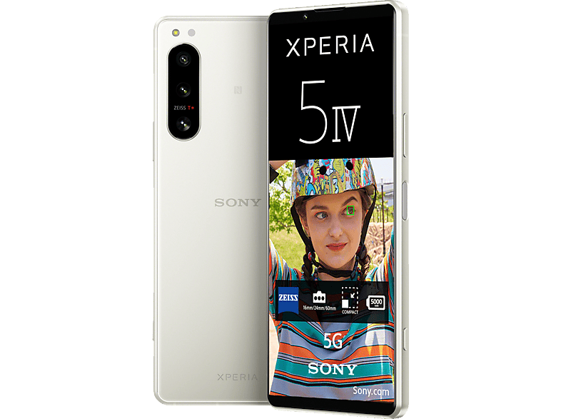 5 IV GB Xperia SONY Ecruweiss 128 SIM Dual