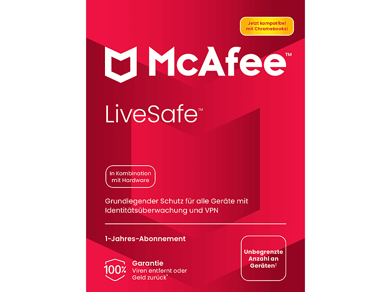 Mcafee livesafe attach f r alle ger te in einem haushalt 1 jahr code