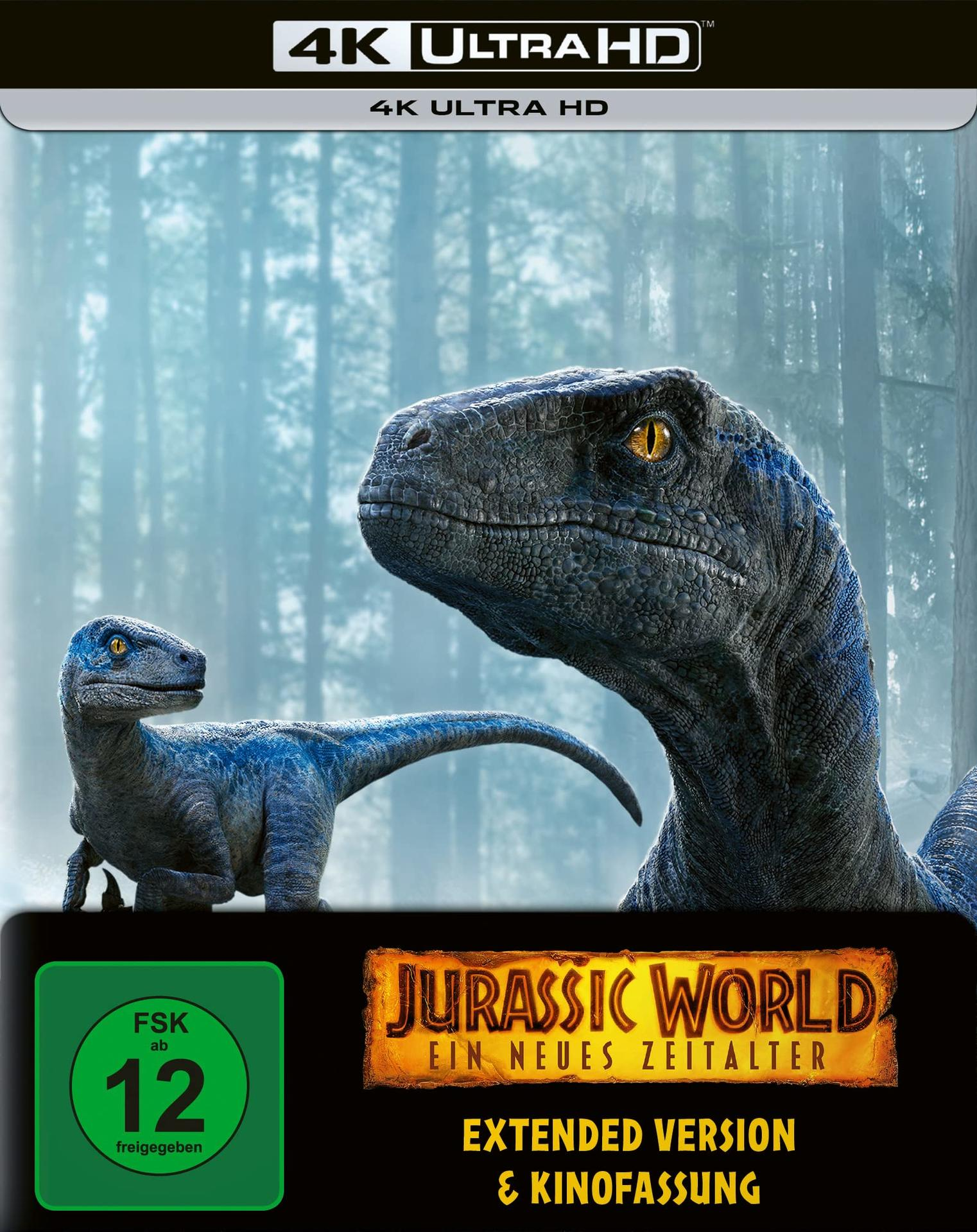 Jurassic World: Ein neues Zeitalter 4K Ultra HD Blu-ray + 3D Blu-ray