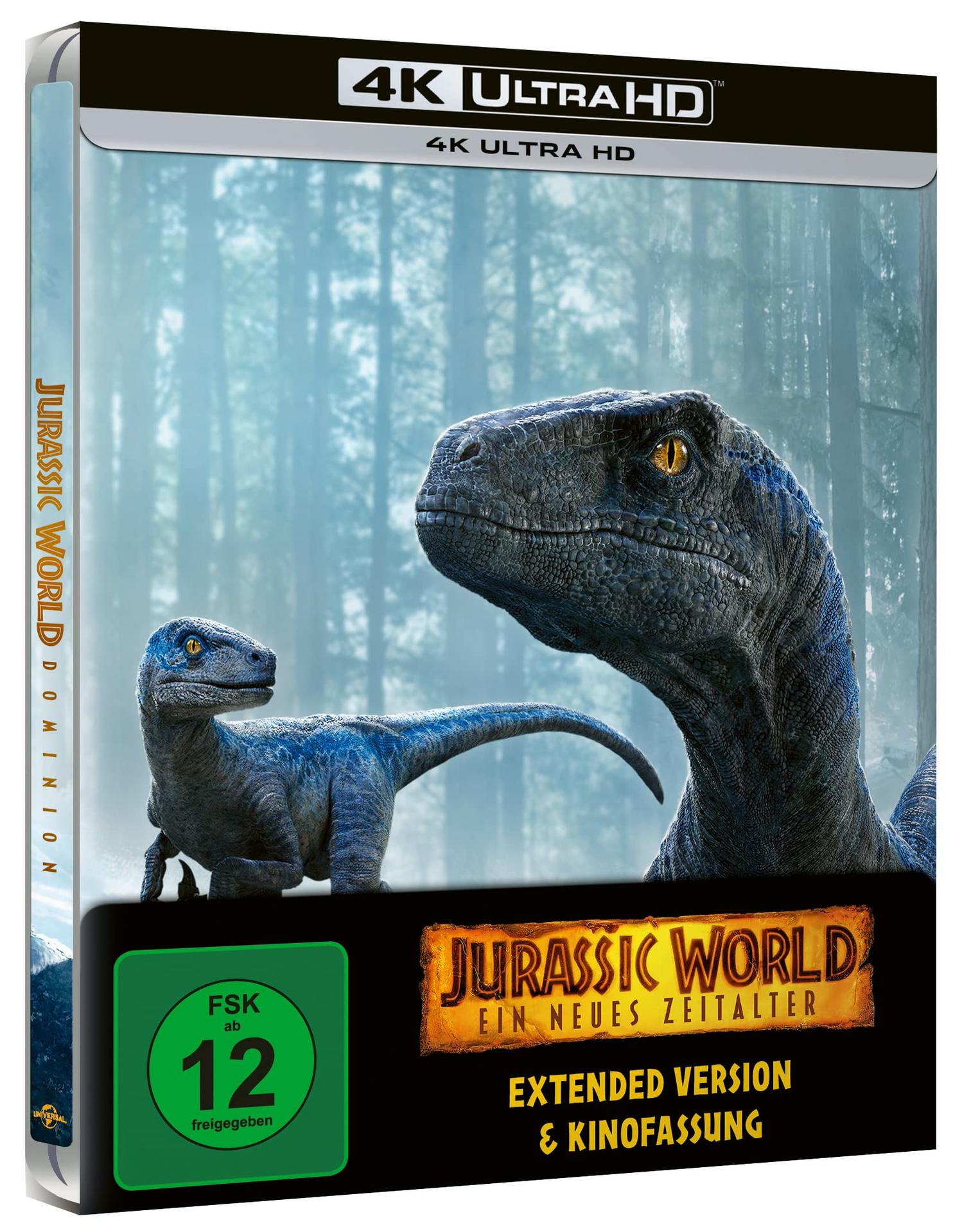 Jurassic World: Ein neues Zeitalter 4K Ultra HD Blu-ray + 3D Blu-ray