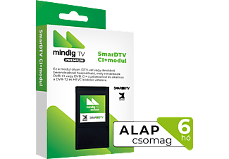 MINDIGTV PRÉMIUM Alap csomag CI+ Modullal 6 hó Előre fizetett szolgáltatás