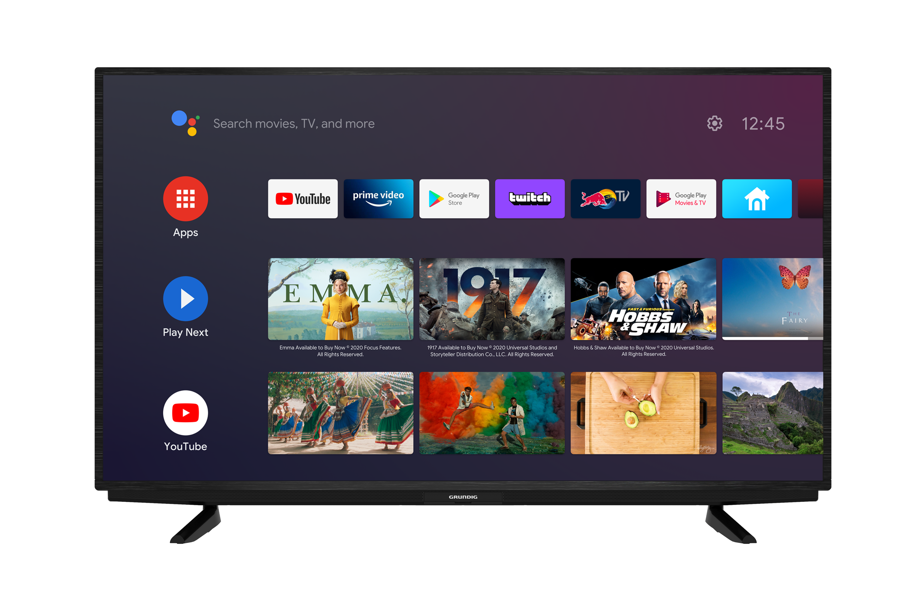GRUNDIG 50 GGU 7880 B 50" 126 Ekran Uydu Alıcılı Android Smart 4K Ultra HD LED TV