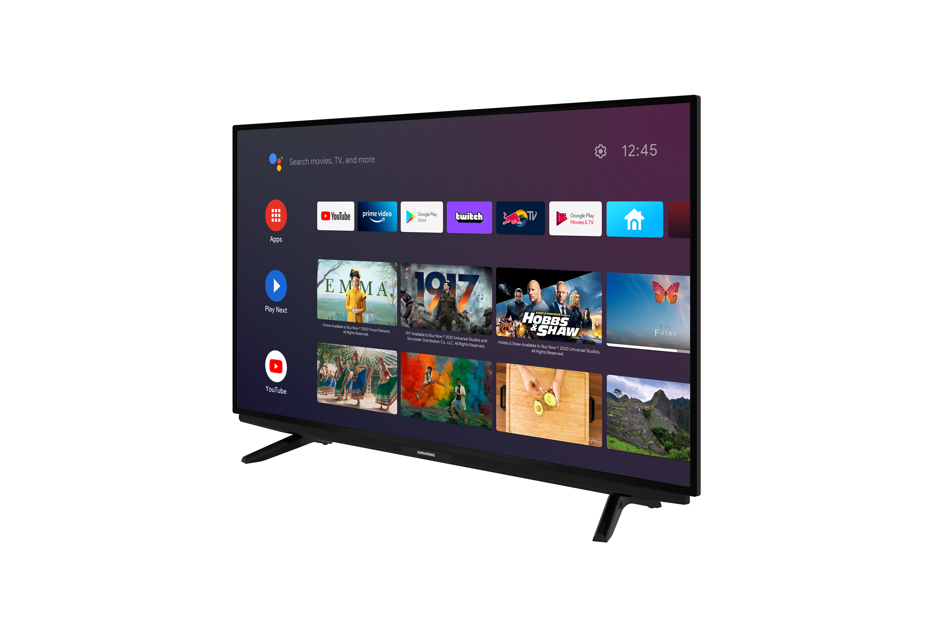 GRUNDIG 43 GGU 7880 B 43 inç 108 Ekran Uydu Alıcılı Android Smart 4K Ultra HD LED TV