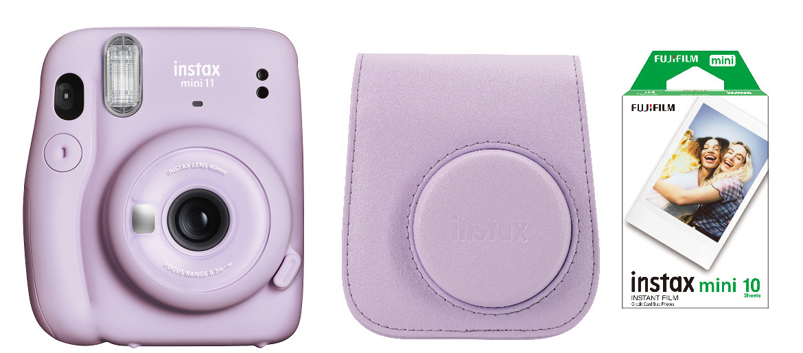 FUJIFILM instax Mini 11 Sofortbildkamera, Lila
