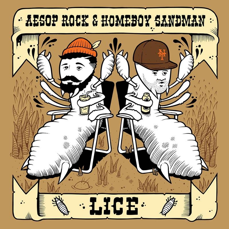 & - (Vinyl) Lice - Homeboy Rock Lice Sandman) (aesop
