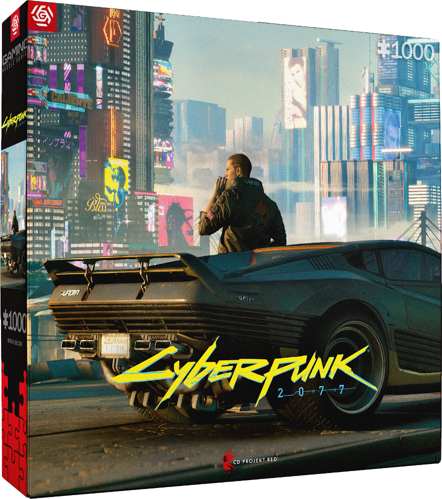 Gaming Puzzle Series: Cyberpunk 2077 - Mercenary On The Rise 1000 db-os puzzle