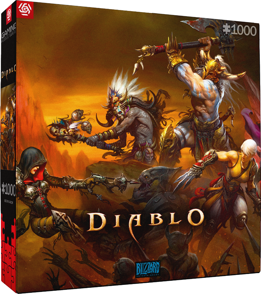Gaming Puzzle Series: Diablo - Heroes Battle 1000 db-os puzzle