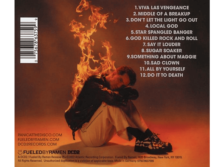 Thumbnail - Panic! At The Disco - Viva Las Vengeance (CD)