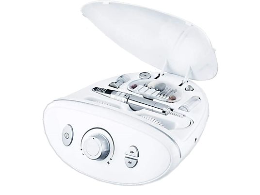 BEURER MP 100 - Unità per manicure e pedicure (Argento/Bianco)