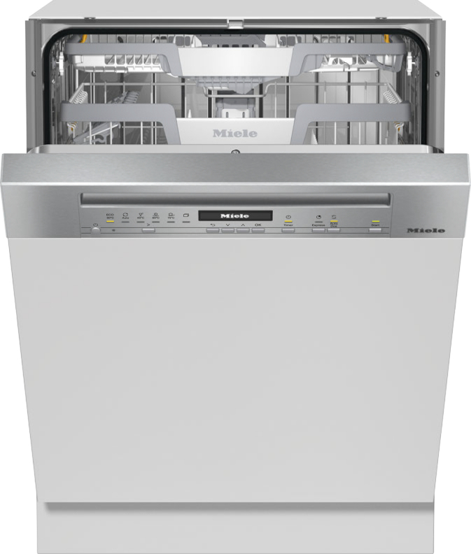 MIELE G7110 Sci AutoDos B Enerji Sınıfı 14 Kişilik 15 Programlı Ankastre Yarı Entegre Bulaşık Makinesi Gri