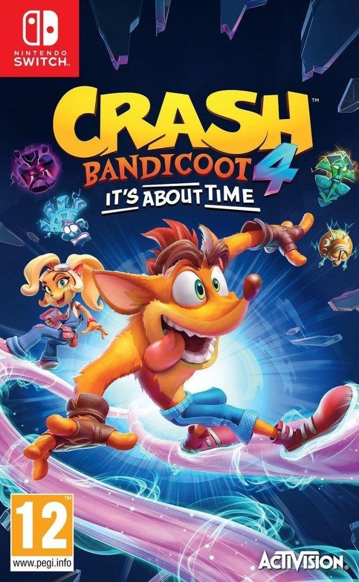 Activision Crash Bandicoot 4 It's About Time! Nintendo Switch