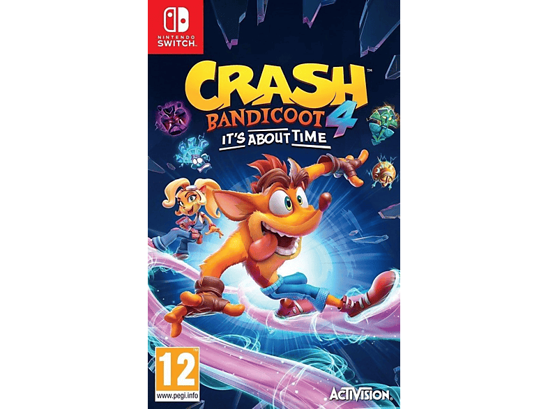 Crash bandicoot 4 it's sales about time nintendo switch