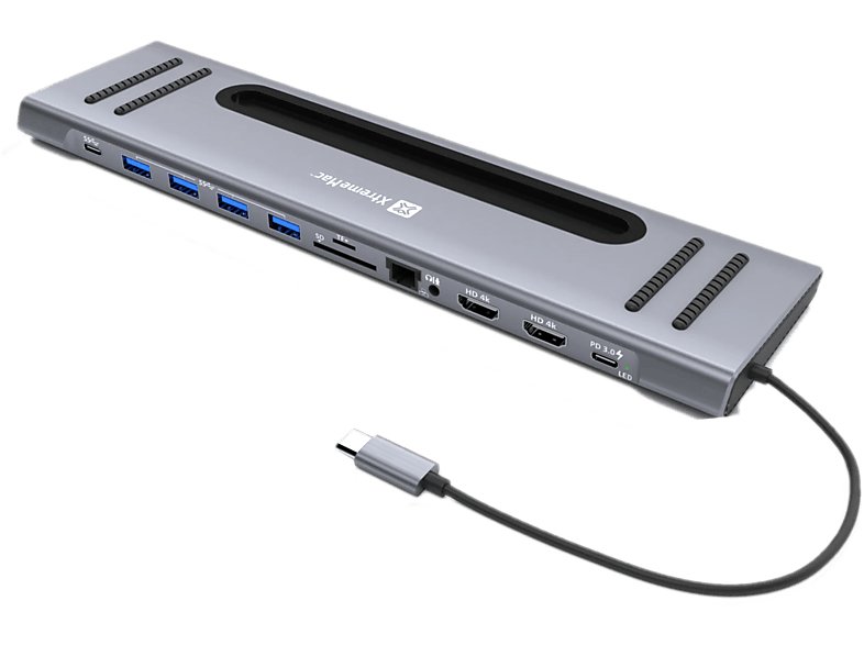 Xtrememac Multipoort Usb-c Hub (xwh-cdh-13)